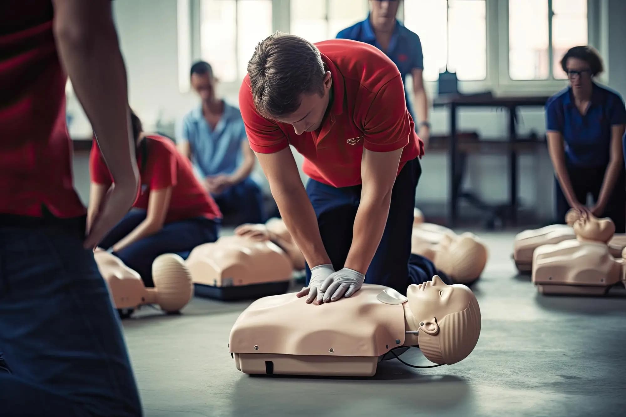 first aid person photo